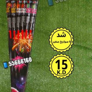 شد 6 صواريخ صغير