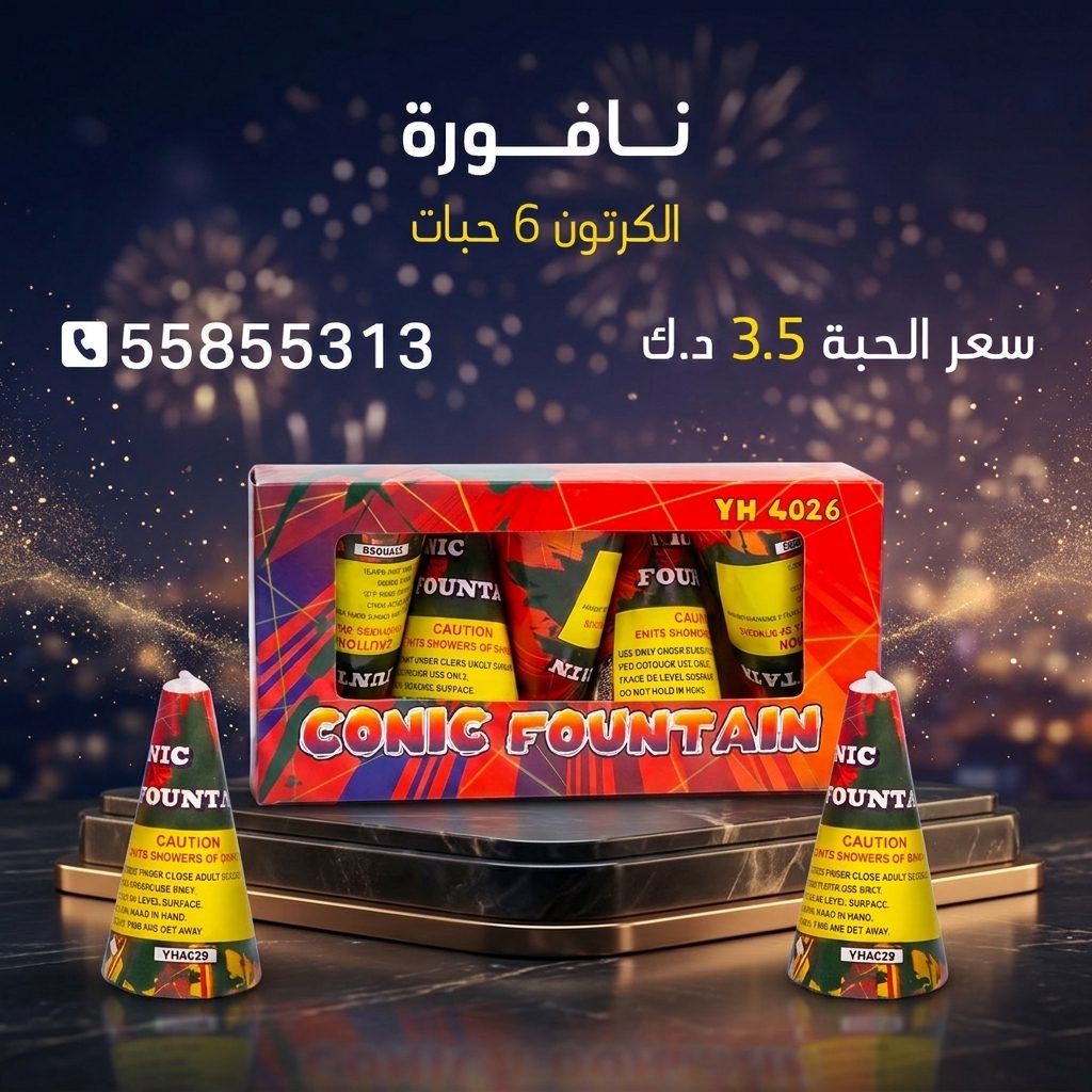 نافورة من جراغي الكويتي