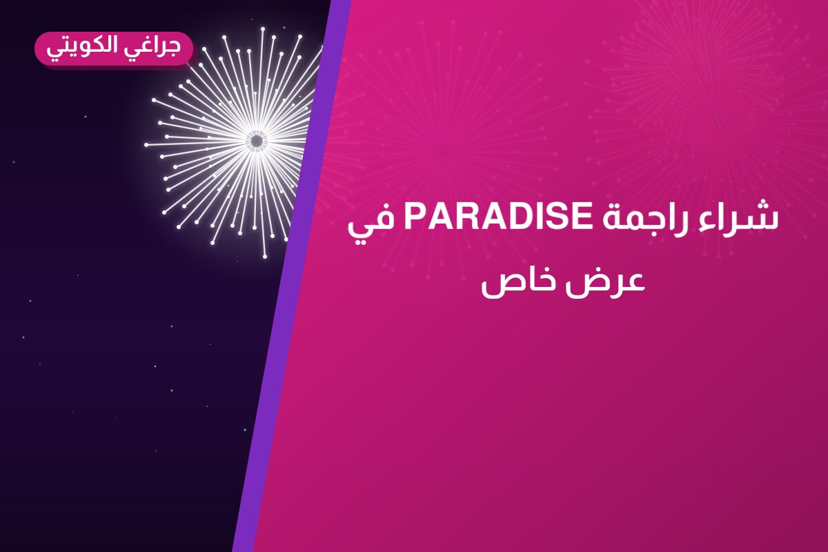 هل شراء راجمة PARADISE في الجابرية مناسب لمناسبتك؟ دليل الاختيار والسعر