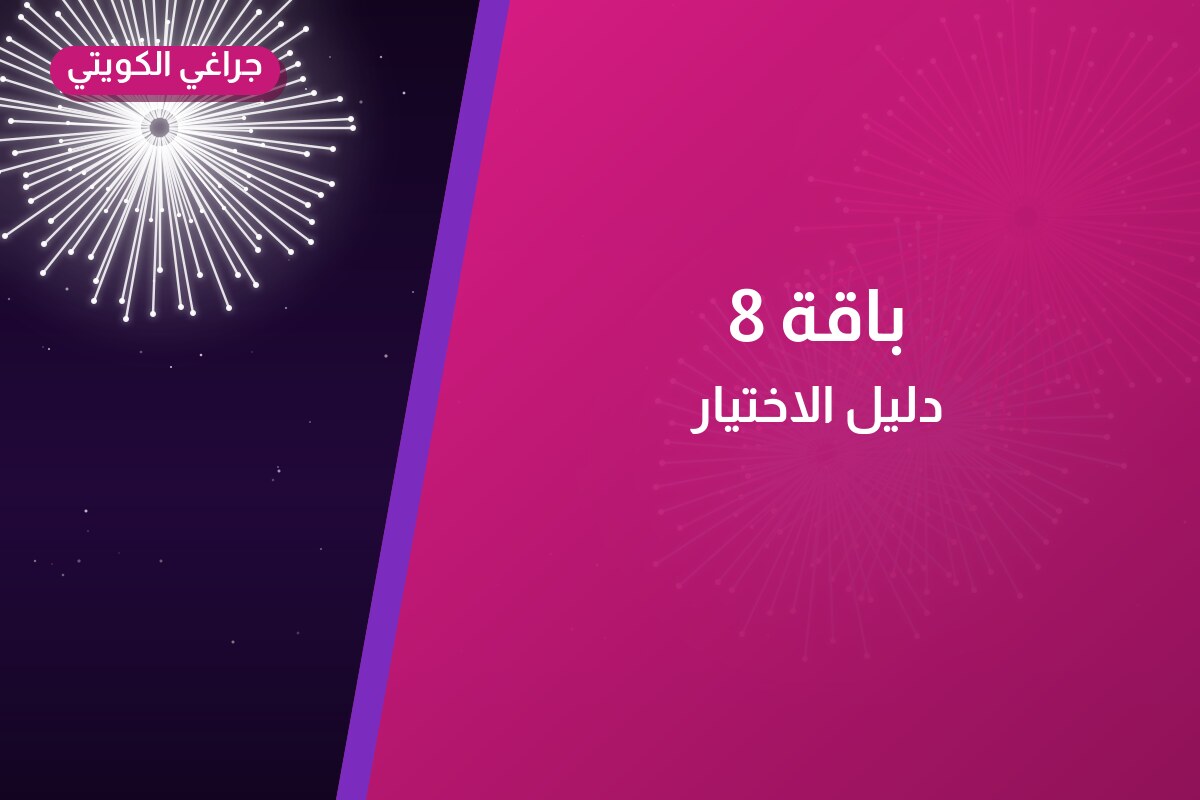 باقة 8: السعر والمواصفات الكاملة